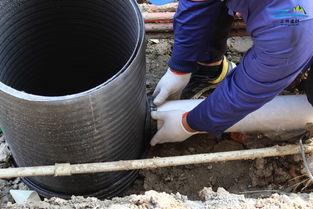 南京市乐居雅项目配套小学项目1000系列塑料井的安装使用